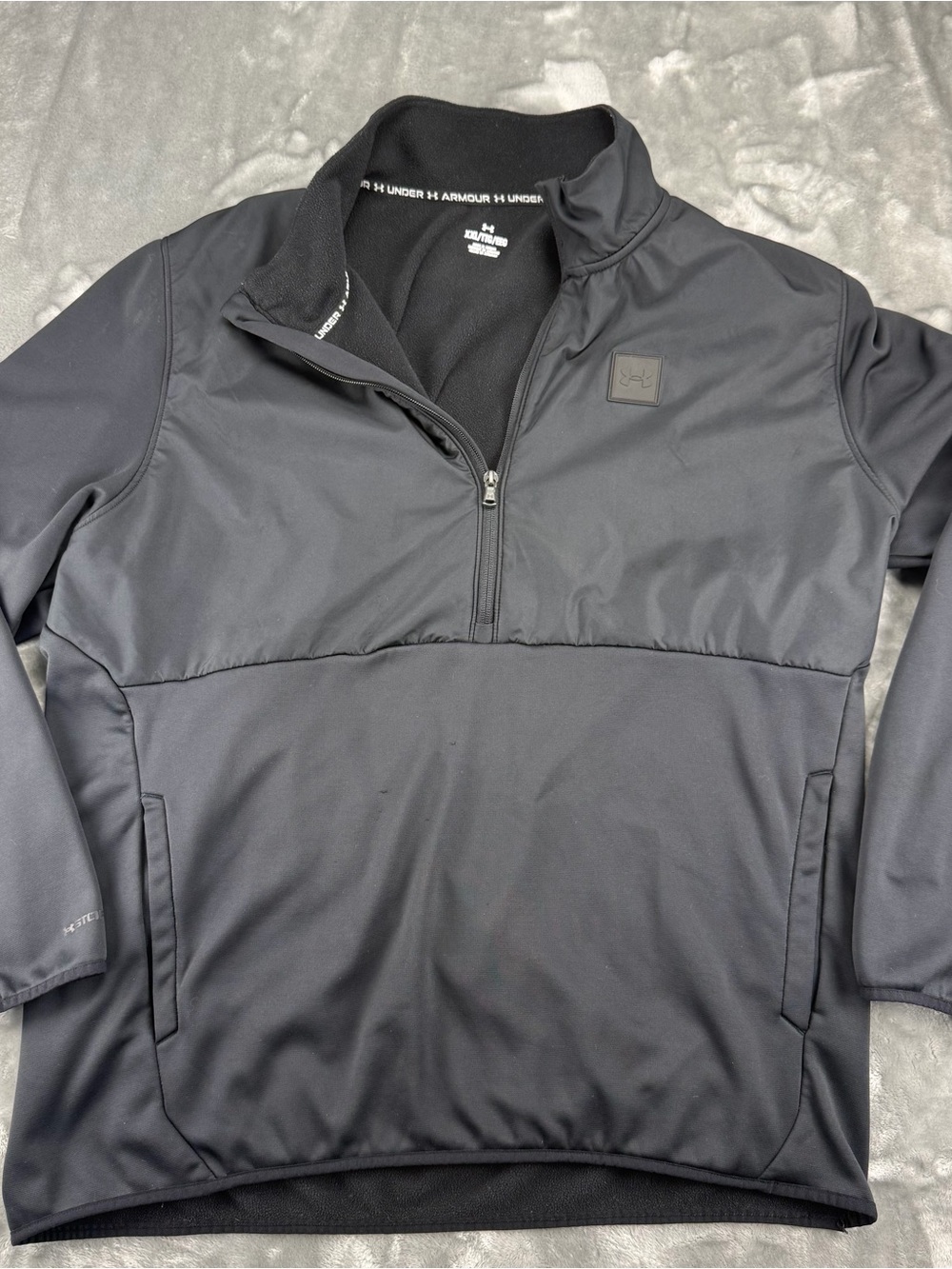 Under Armour Black Half-Zip Performance Pullover